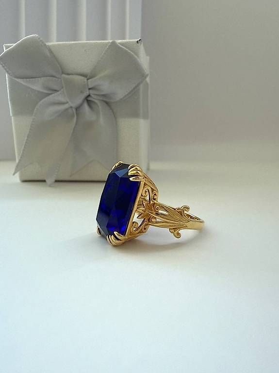 Anelli: Ring mit großem Amethyst, Größe 8. – Usato da Thalwil venduto da han_2b8c 5
