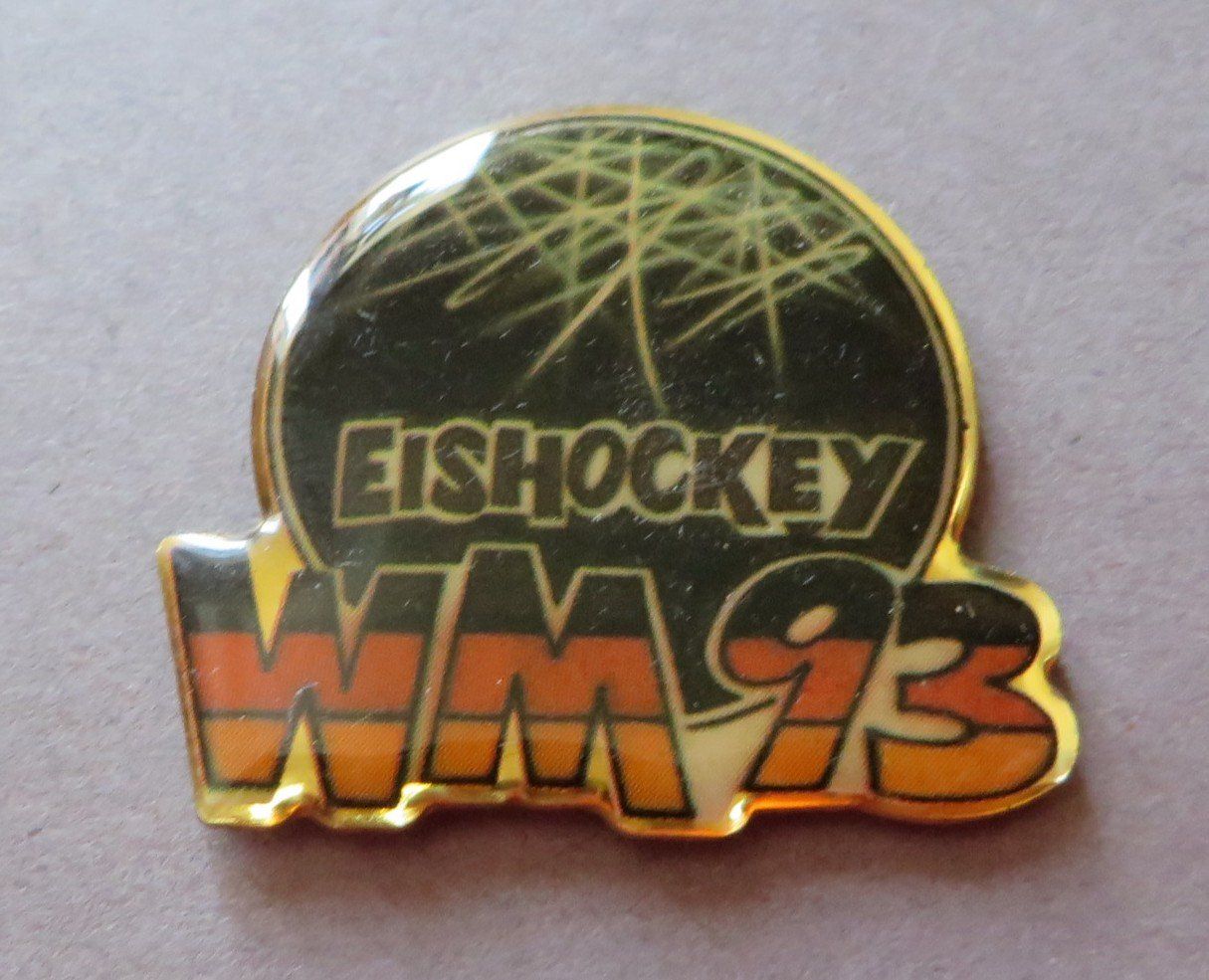 Placchette & Badge: PIN, EISHOCKEY WM93 DEUTSCHLAND – Usato da Neuhausen venduto da luckimucki