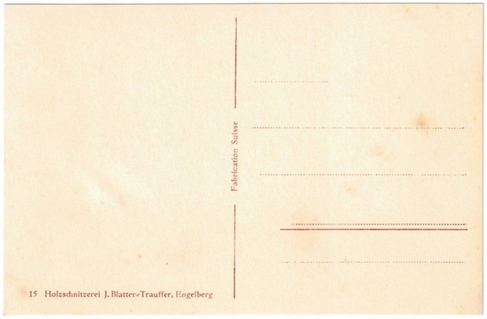 Cartoline postali: Engelberg - Luftseilbahn Gerschnialp--Trübsee – Usato da Binningen venduto da Mountainrider 1