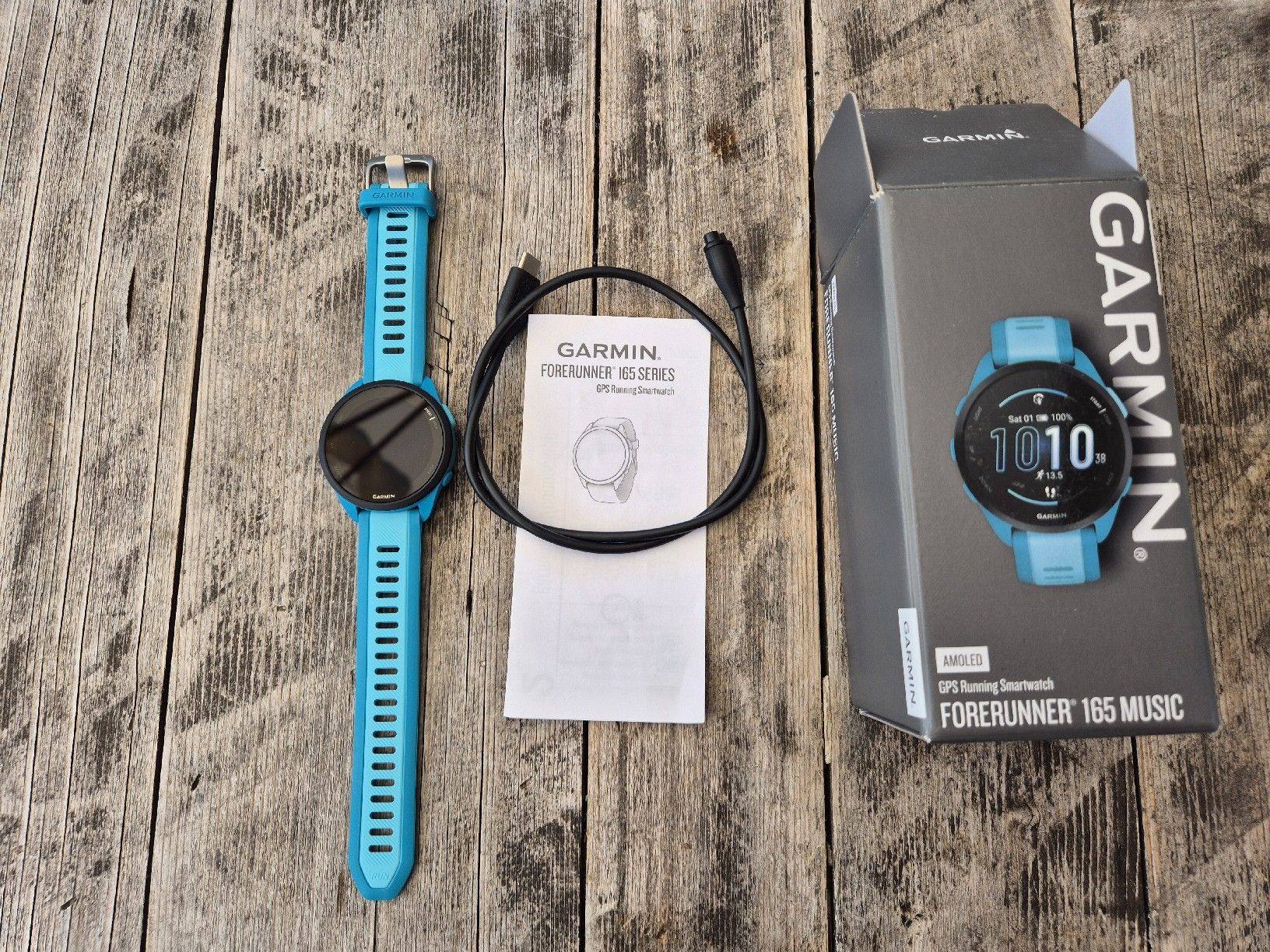 Garmin Smartwatch: Garmin FORERUNNER 165 Music – Neu (gemäss Beschreibung) aus Ramsen von Troll62