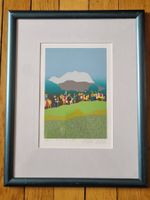 Lithographie    ( ちゃぐちゃぐ馬っご岩?  ) Masaaki Tanaka