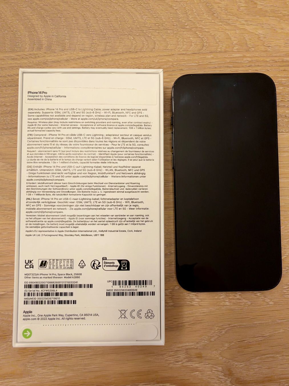 Apple Telefoni cellulari / Smartphones: Apple iPhone 14 Pro 256 GB Space Black – Usato da Kilchberg ZH venduto da kku_pv69 3