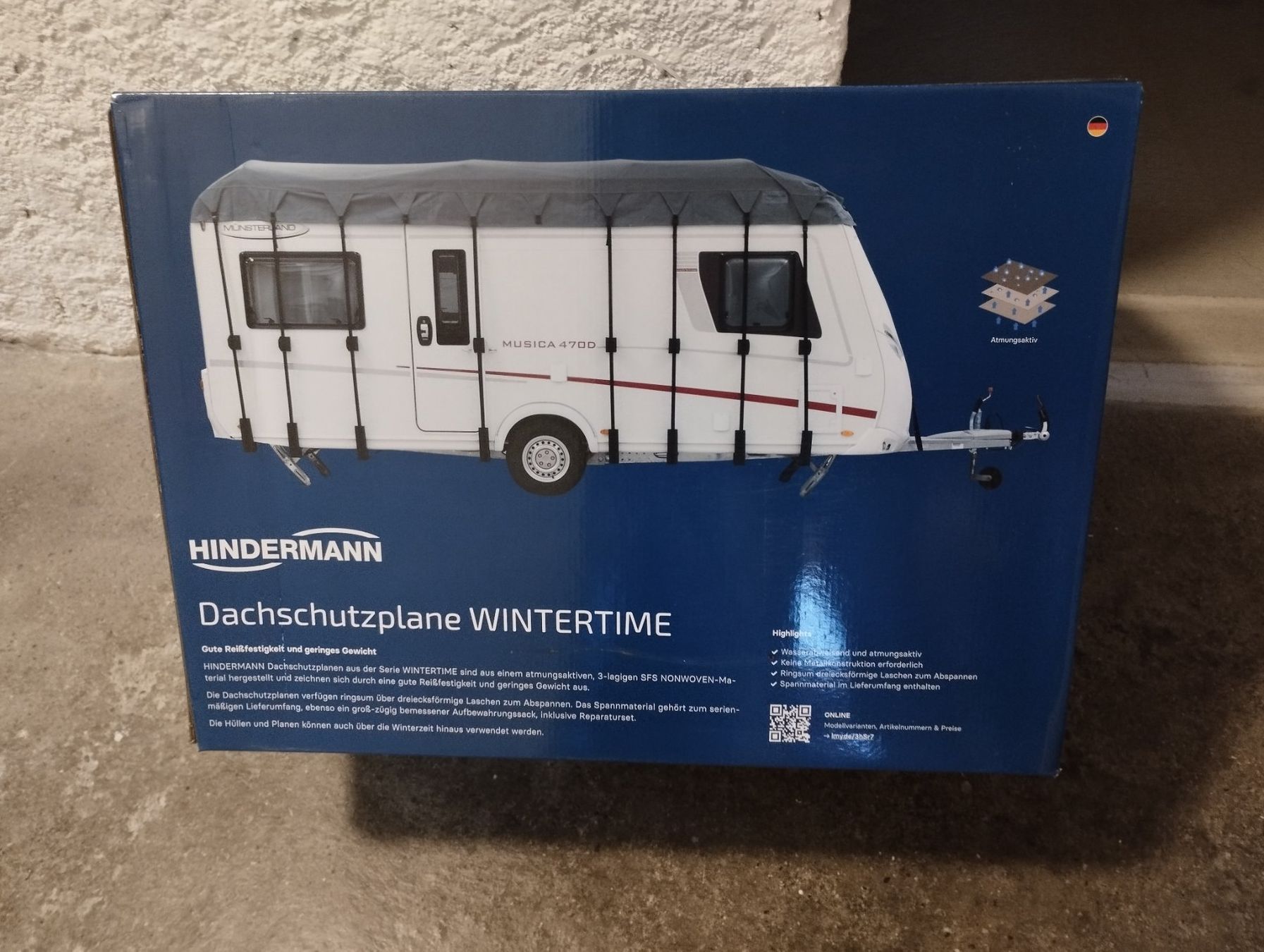 Coperture & Stuoie termiche: Wohnwagenschutzplane 550 x 300 – Usato da Matten b. Interl venduto da goldfisch024