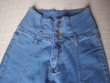 Pantalon jeans bleu taille S