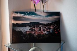 Canvas photography of Gulf of Poets