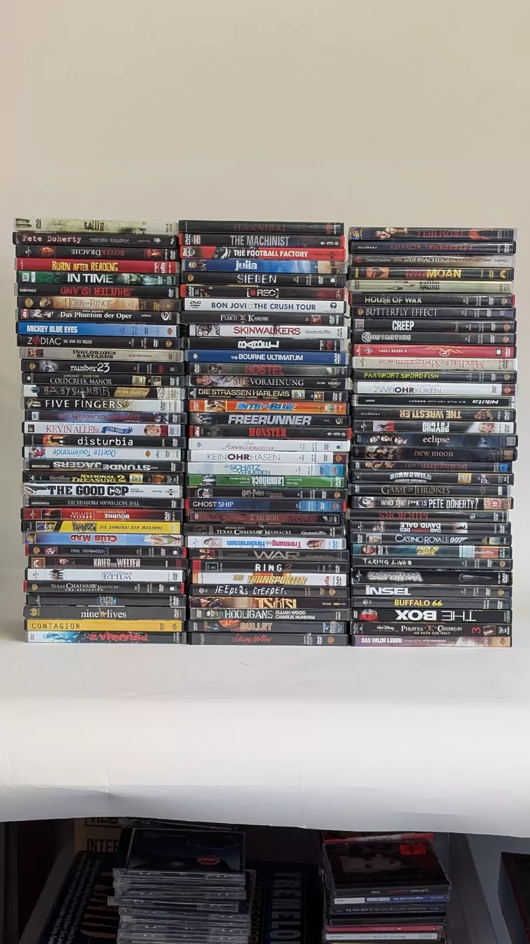 Tutti i DVDs: 100x DVD's – Usato da Olten venduto da Sandro-W