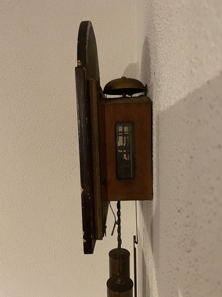 Altri accessori per orologi: Antike Wanduhr mit Rosenmalerei – Usato da Oberdorf NW venduto da Stern13 1