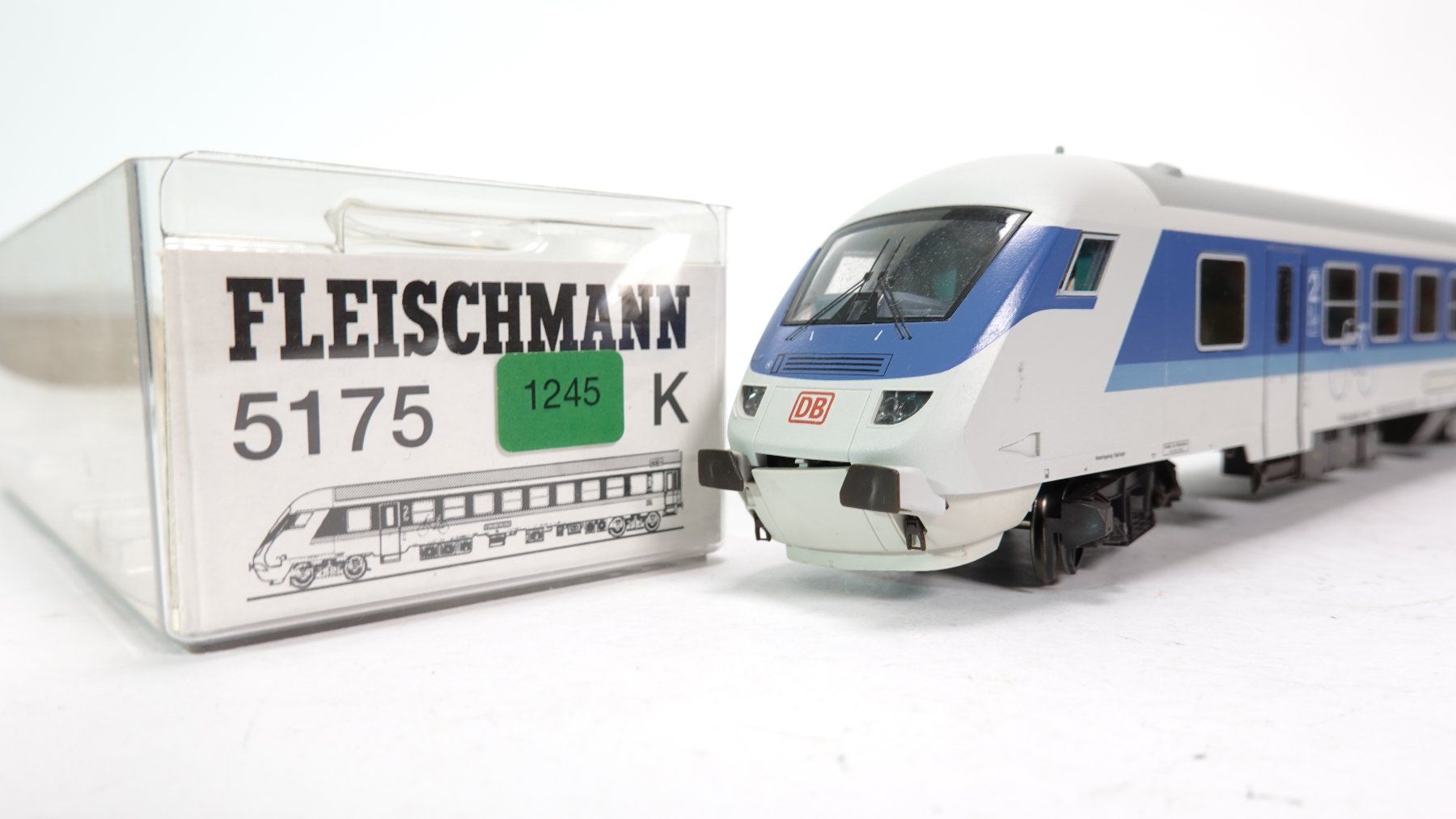 Fleischmann Modellini di ferrovie: e70 Fleischmann 5175 DB Interregio SteuerW Bastelware | 1245 – Usato da Thun venduto da evinka_gmbh