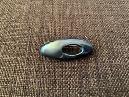 Hijab-Pin / Sicherheitsnadel dunkelgrau/schwarz