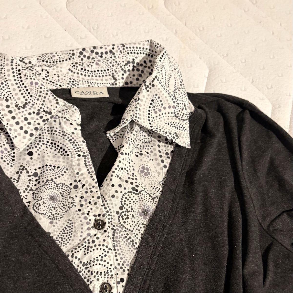 C&A Camicette: Elegantes Canda Strickjacke-Blusen Set – Nuovo (secondo la descrizione) da Brünisried venduto da Livtsukki2ndHand 6