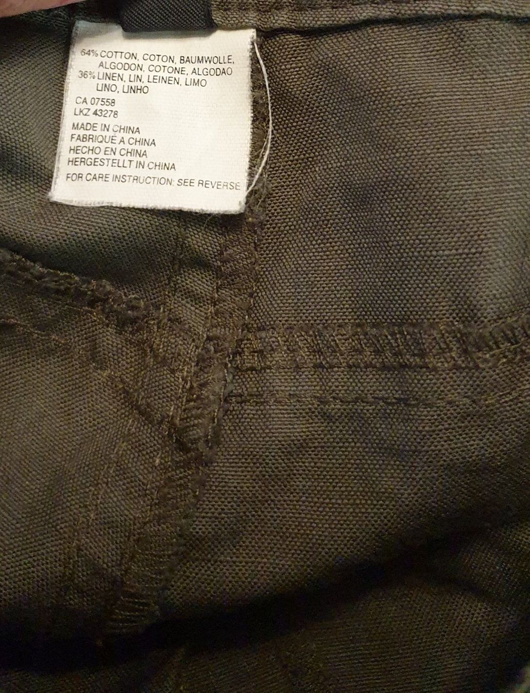 Mexx Pantaloni: MEXX edle Hosen mit Leinen Gr. 34 – Usato da Füllinsdorf venduto da Sternenblick19 3