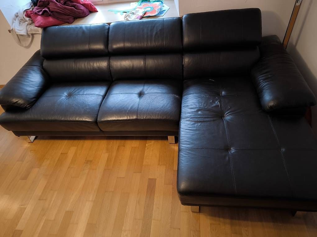 Sofas: Leder Ecksofa – Gebraucht aus Sulzbach von Dida2985