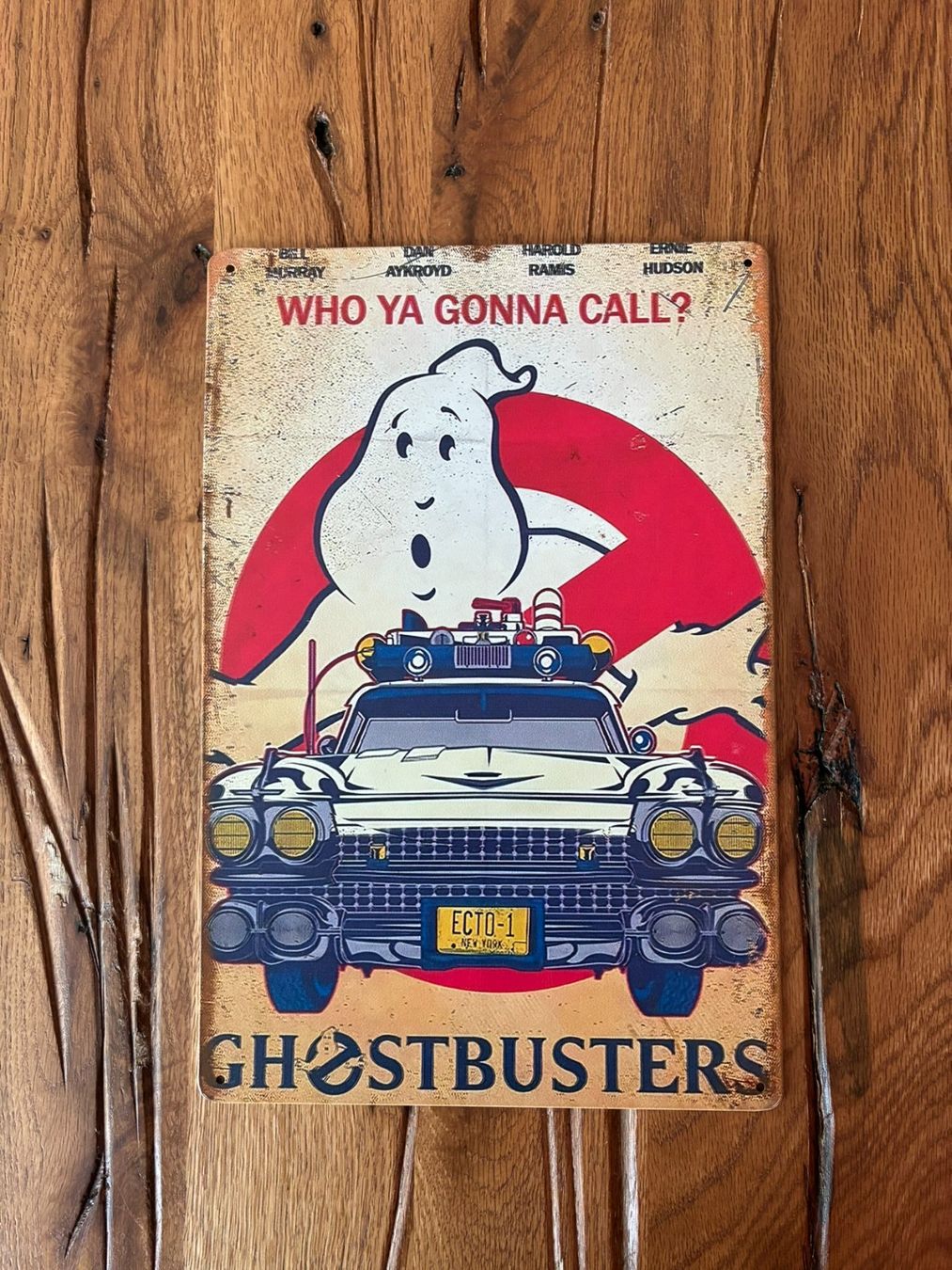 Giocattoli: Ghostbusters - Schönes Blechschild - 20 x 30 CM - neu!!! – Nuovo e nell'imballaggio originale da Bremgarten AG venduto da Eurotiz