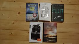 5 spannende Thriller / Krimi in sehr gutem Zustand