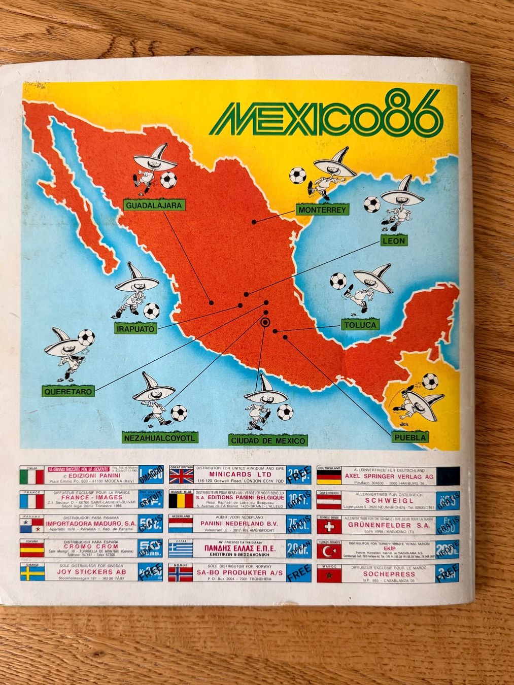 Panini Albums: Panini Mexico 1986 – D'occasion à Belp par Harry03 5