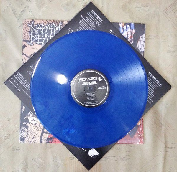 Dischi in vinile: NAPALM DEATH Harmony corruption LP BLUE 2021 – Nuovo e nell'imballaggio originale da Solothurn venduto da the_real_faetze 1