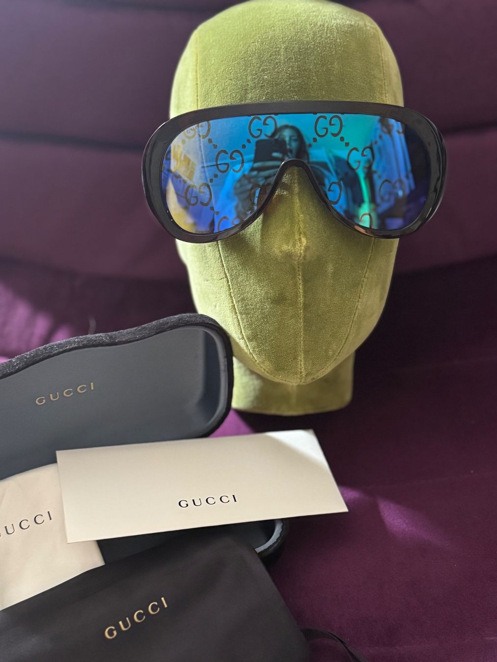Brillen & Gläser: Gucci mask sunglasses – Neu und originalverpackt aus Zürich von MagicStuff007