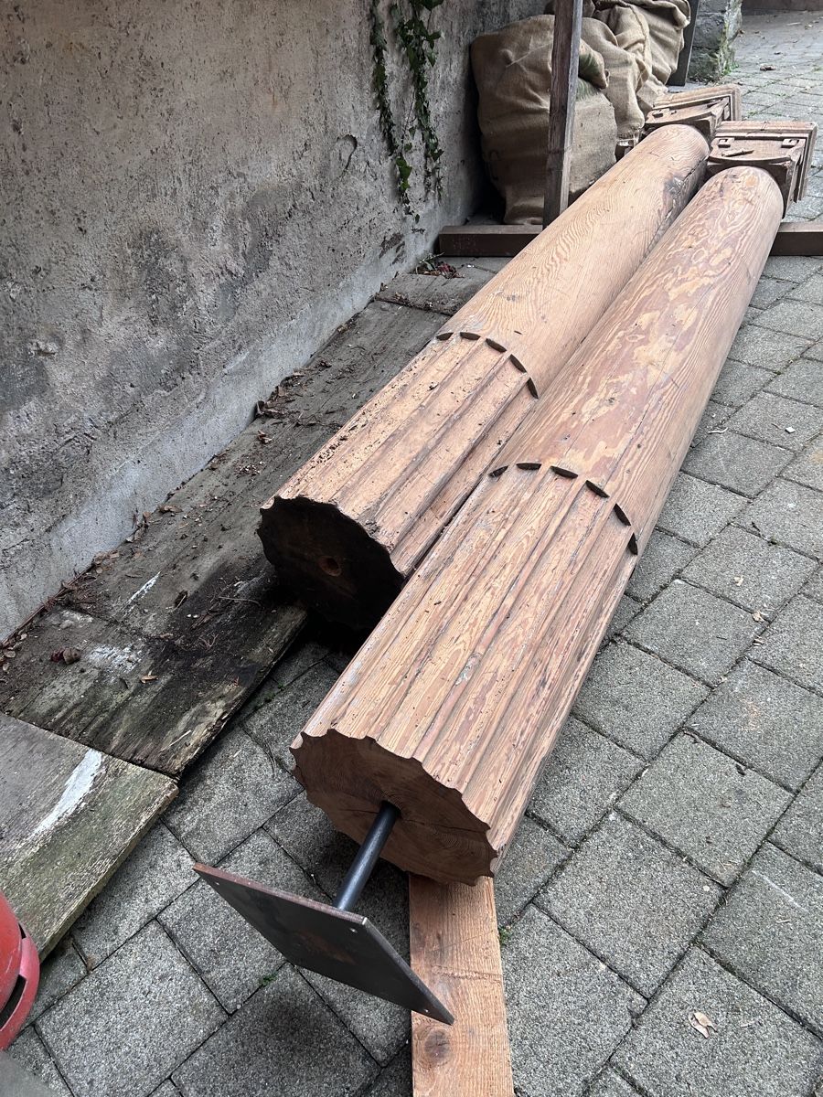 Holzartikel: Holzsäulen – Gebraucht aus Männedorf von Ruckzuck123 1