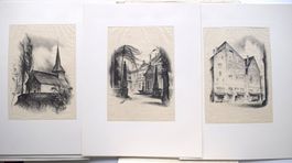 Baumberger Otto 20x Orig.Litho limitiert Pestalozzi Staetten