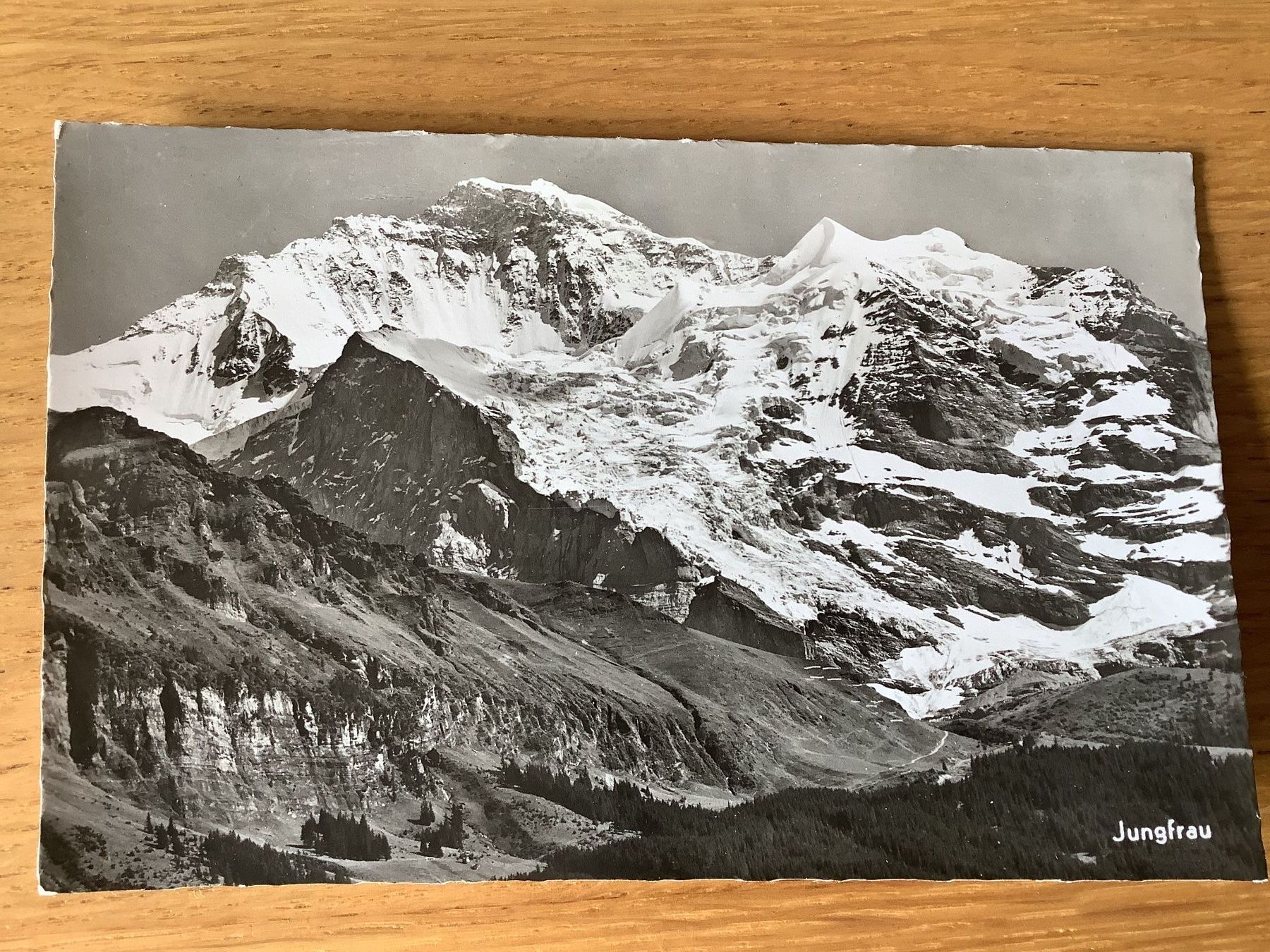Cartoline postali: Jungfrau Gebiet – Usato da Bassersdorf venduto da F-104fan