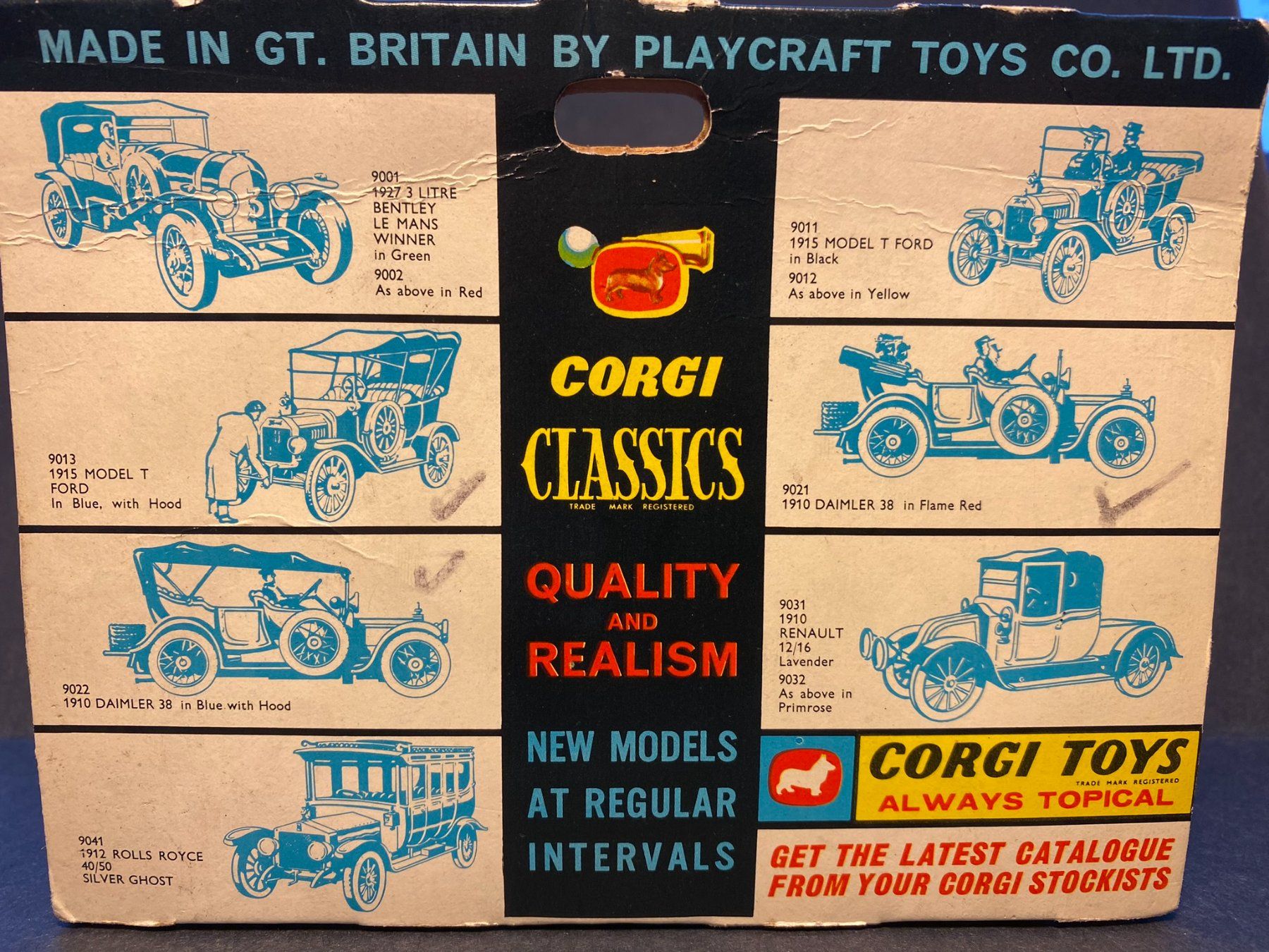 Corgi Toys Modellini d'auto: Rolls-Royce Silver Ghost 1912 - Corgi Classics 9041 OVP – Nuovo (secondo la descrizione) da Spiez venduto da Mlandcruiser 3