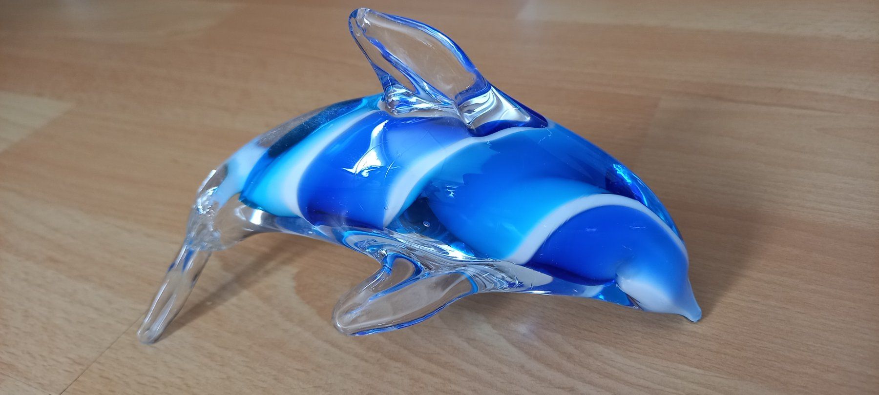 Statuette: Delphin aus glas – Nuovo e nell'imballaggio originale da Höri venduto da bsc_68fw 7