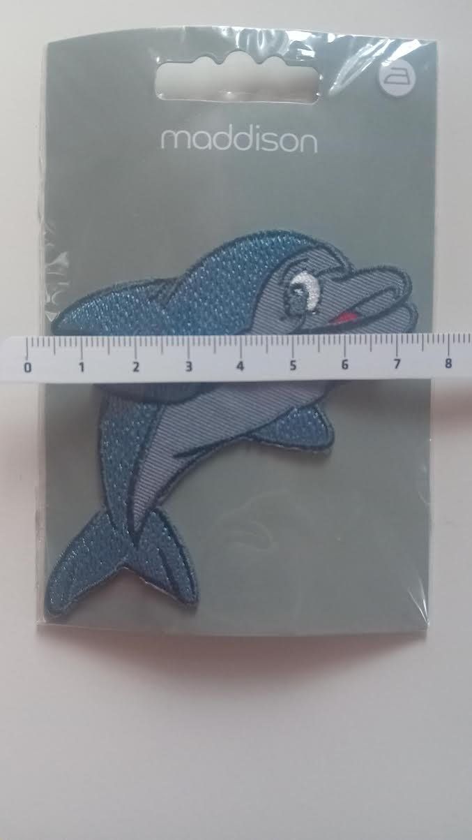 Patches: Delfin Aufbügelmotiv – Neu und originalverpackt aus Salez von Robe12 1