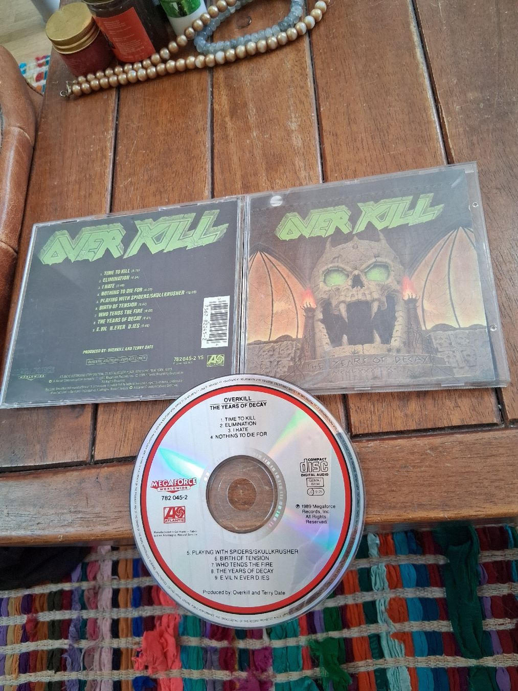 CD: overkill- the years... – Usato da St-Cergue venduto da VeganWarrior