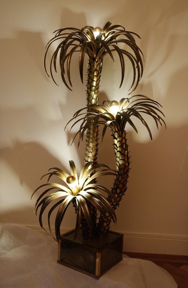 Lampade: MAISON JANSEN - Lampe Palmier - Palm tree lamp – Usato da genève venduto da jonto 2