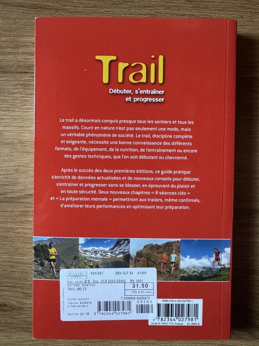 Livres: Trail Débuter, s’entraîner et progresser – Neuf (Voir description) à Yverdon-les-Bains par nat_hk6v 1