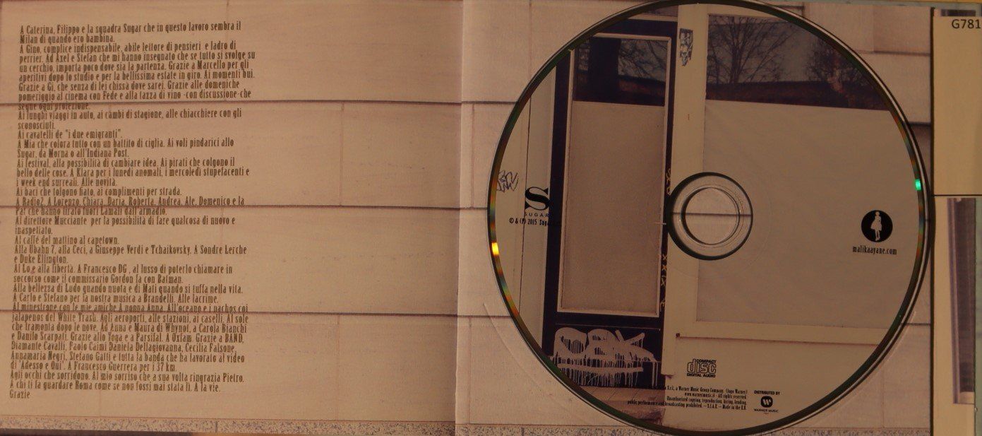 CDs: Malika Ayane – Naif – Gebraucht aus Luzern von CONTENTI 2