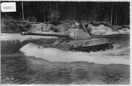 Schweiz. Kampfpanzer Pz. 58 - Char de combat - Armee Suisse