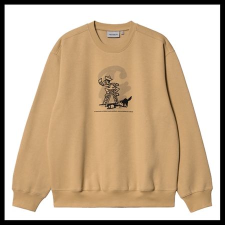 CARHARTT W.I.P : LUCKY PAINTER SWEAT Neuwertig!
