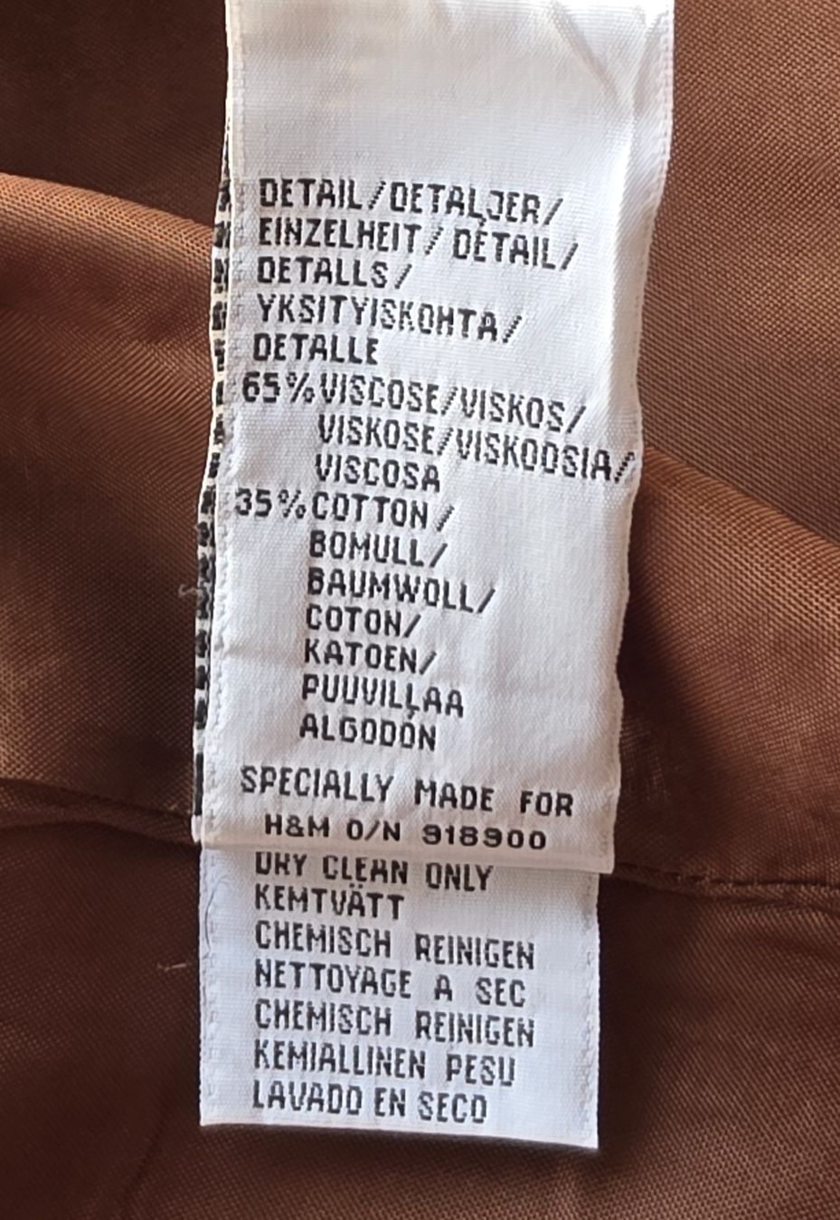 Giacche: Brauner Jacke von Clothes, Grösse S – Usato da Rheinsulz venduto da Gilea 7