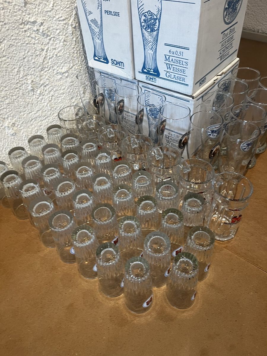 Verres: 75 Biergläser  – D'occasion à Dittingen par Cervolino77 4