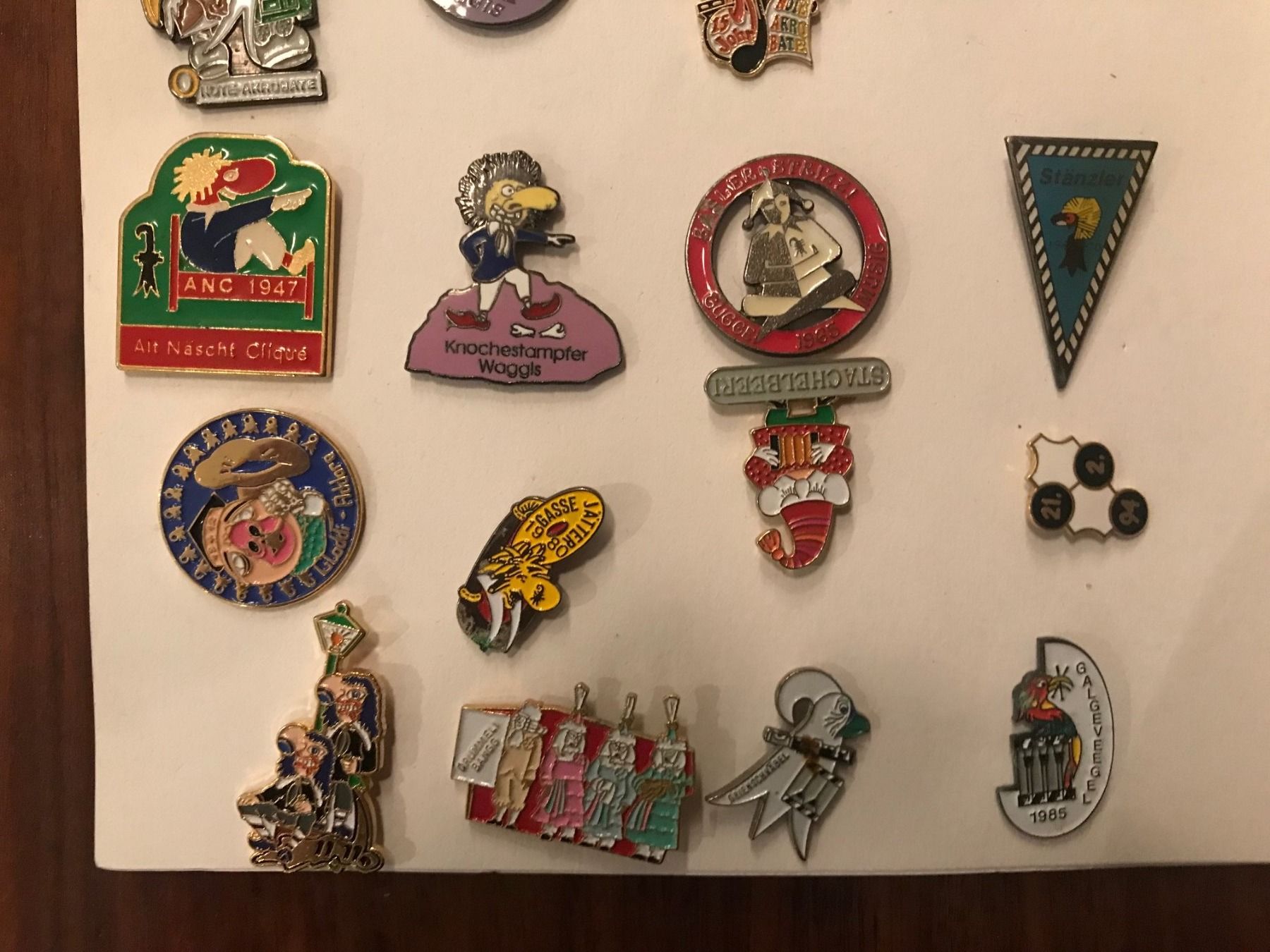 Basler Plaketten & Abzeichen: 15 PIN Basler Fasnacht – Neu (gemäss Beschreibung) aus Emmenbrücke von DanielStulz62 3