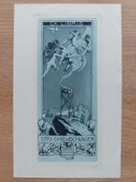 Exlibris Paul Tuch (CH) - Original Radierung
