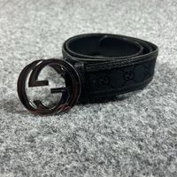 Gucci belt black monogram 