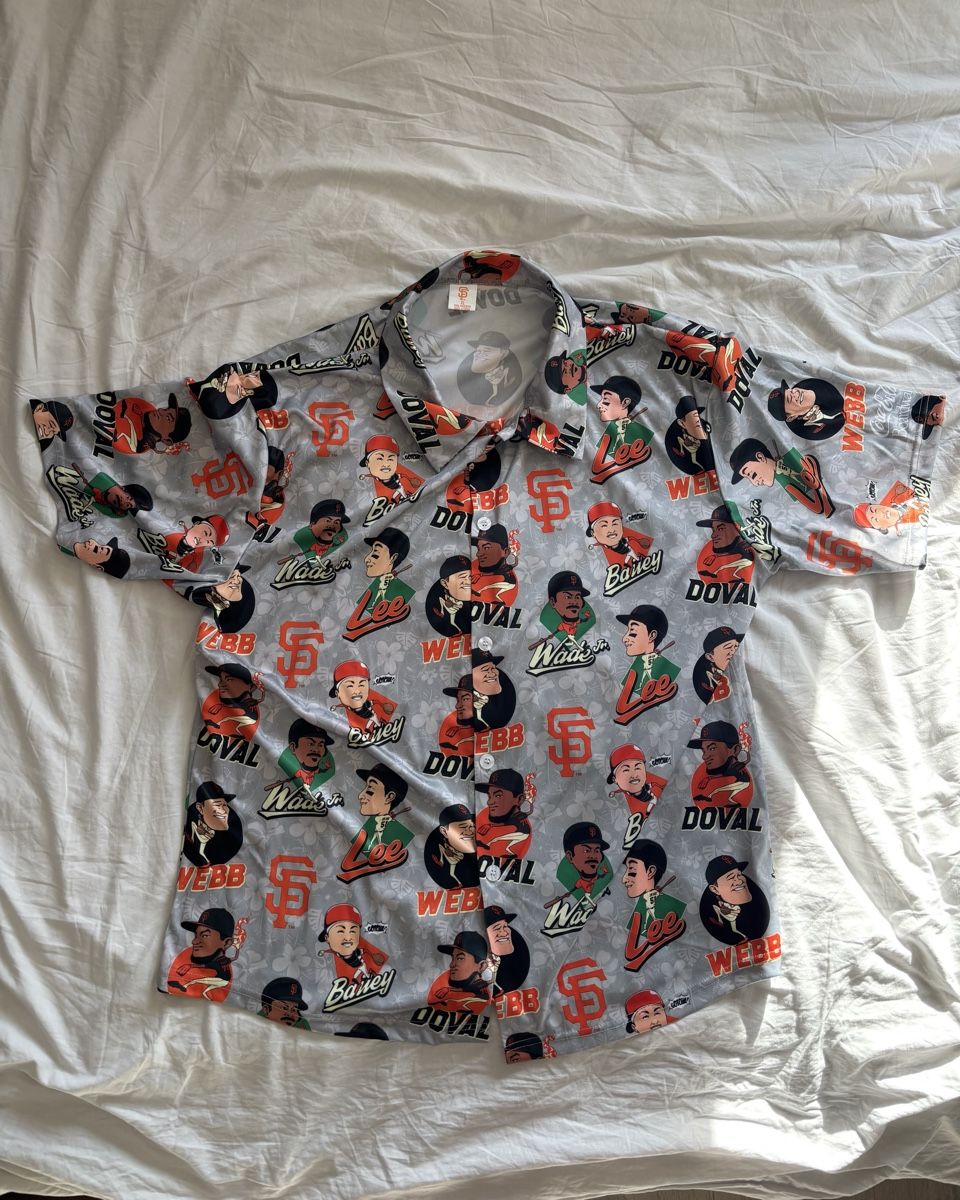 Camicie: Chemise San Francisco Giants MLB – Nuovo (secondo la descrizione) da Pâquier-Montbarry venduto da dloic_