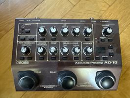 BOSS Acoustic Preamp AD-10 mit Netzteil gebraucht