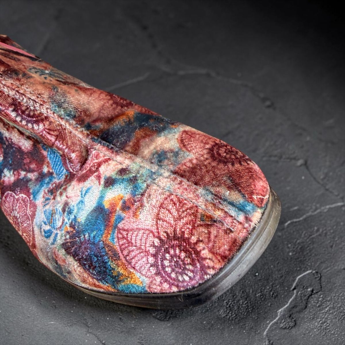 Mjus Damenschuhe: Stiefeletten  Blumenmuster – Gebraucht aus Dotzigen von White_Warrior 1