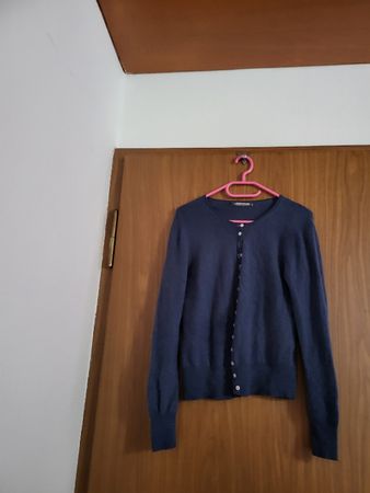 Cardigan Jodhpur, Galeries Lafayette, cachemire, T38(trou)