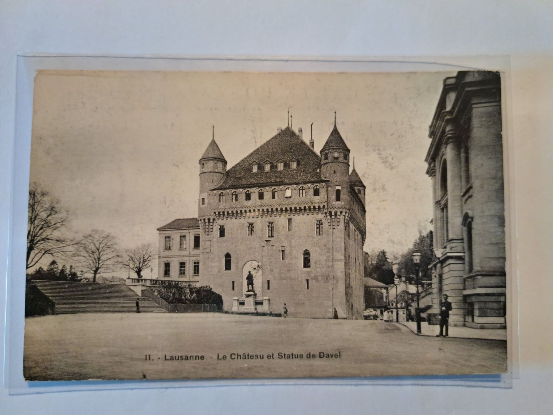 Cartoline postali: Ancienne CP de Lausanne  - Le Château 1900 – Usato da Pailly venduto da jme99