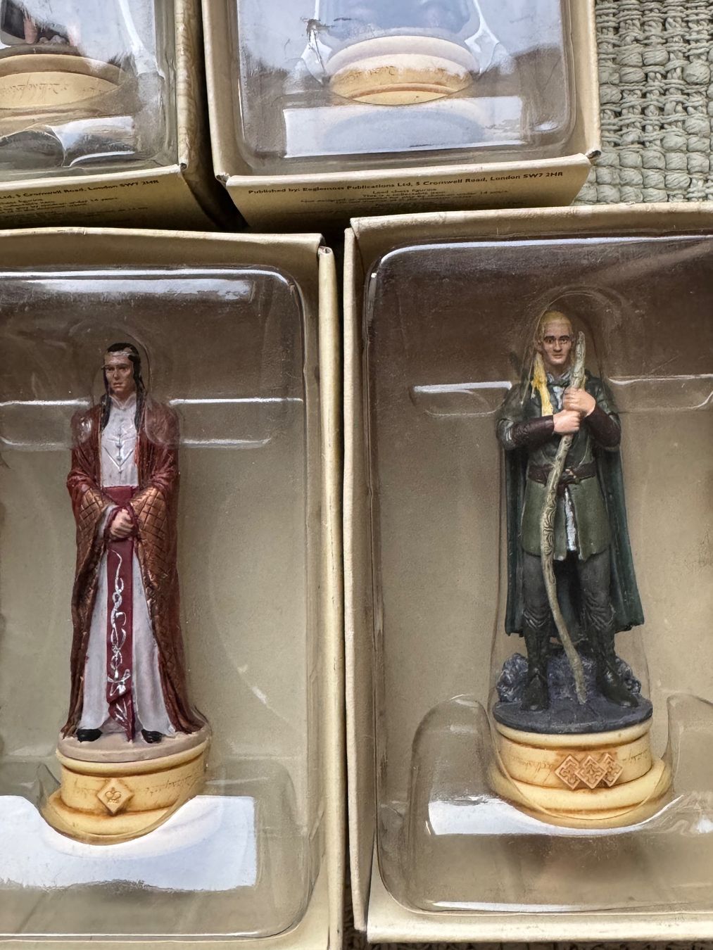Statuette: Eaglemoss Schachfiguren Herr der Ringe 9 Stück – Nuovo e nell'imballaggio originale da Grabs venduto da Dekostuebli 4