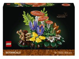 LEGO Botanical Woodland Mushrooms 11505 - NEUF
