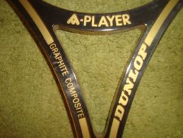 vintage 80iger years DUNLOP Racket A-Player Made England