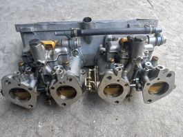 Oldtimer Vergaser Doppelvergaser - Anlage DELLORTO DHLA40
