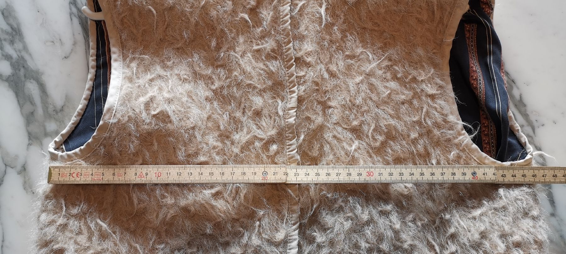 Gilet & Giacche senza maniche: Super kid Mohair Weste, beige – Usato da Uerikon venduto da pink_flamingo 6