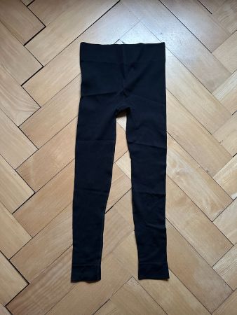 Leggings schwarz gestreift S