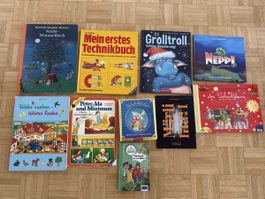 Kinderbücher 10 Stück verschiedene Titel gebraucht